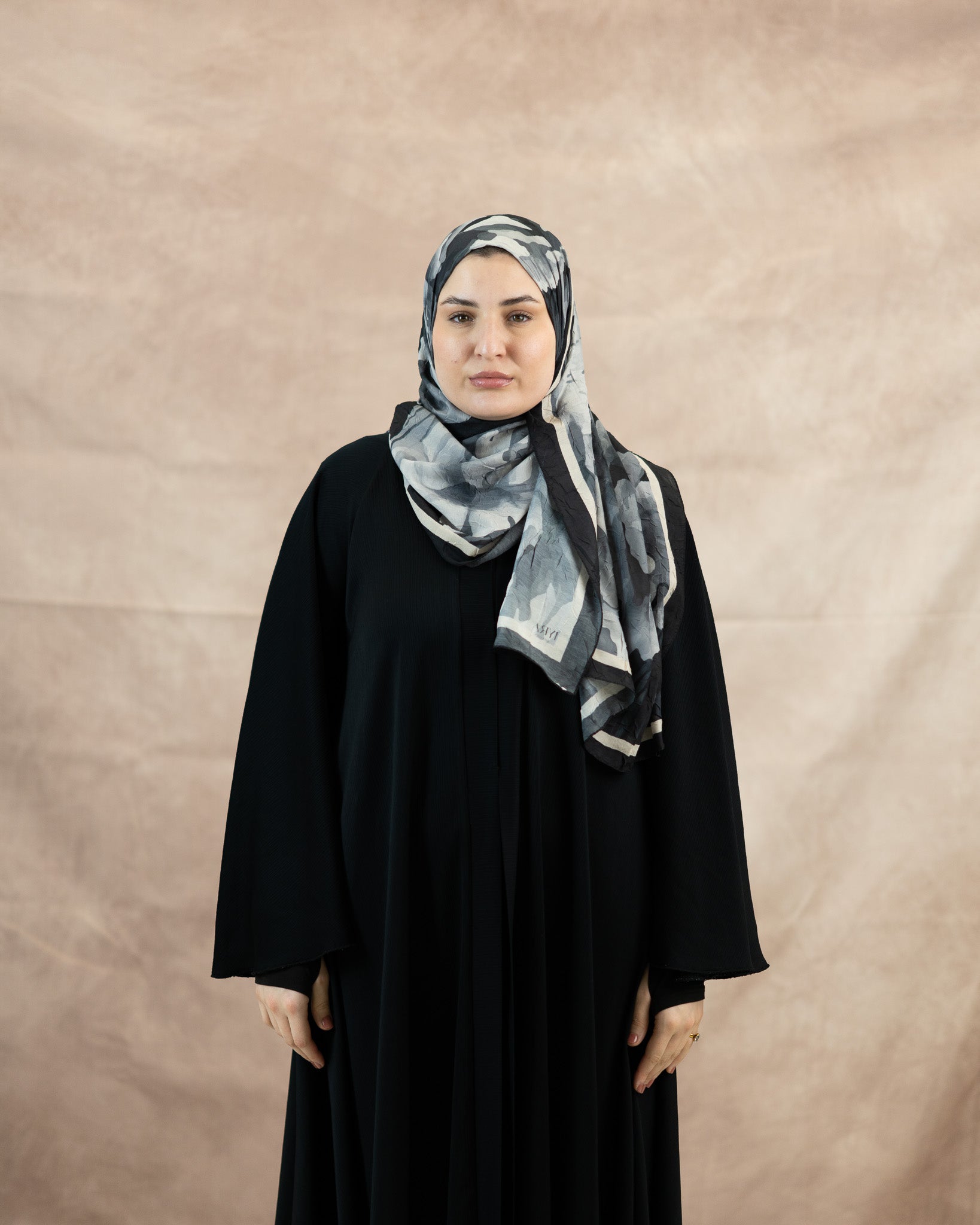 Floral Reverie Bamboo Crush Cotton Scarf